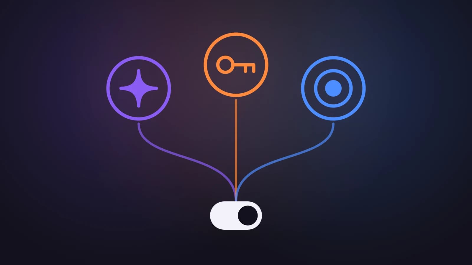 An illustration of an agent, a wallet and a headset inside one boundary